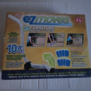 EZ Moves Furniture Moving System With Furniture Lifter & 8 Slides